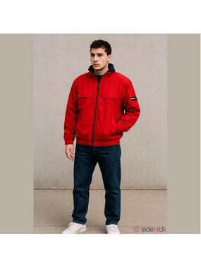 Tommy Hilfiger red jacket large